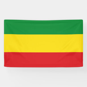 Rastafarian Vlag Rasta Ethiopisch Spandoek