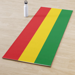 Rastafarian Vlag Rasta Ethiopisch Yogamat