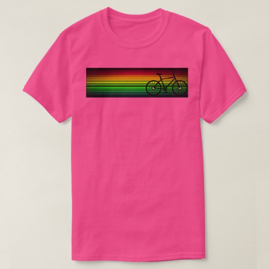rastafiets t-shirt (Design voorkant)