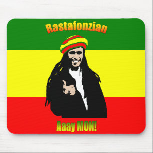 Rastafonzian Mousepad Muismat