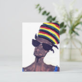 rastaman briefkaart (Staand voorkant)