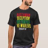 RASTAMAN DECEPTION Basic Donker T-shirt (Voorkant)