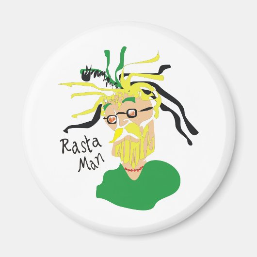 Rastaman Magneet (Voorkant)