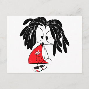 Rastaman-pop Briefkaart