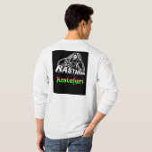 Rastaman Rastafari T-shirt (Achterkant volledig)