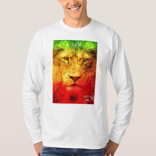 Rastaman Rastafari T-shirt (Voorkant)