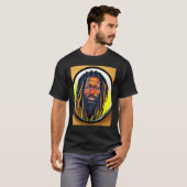 Rastaman Reggae Dub Jah Rasta design_31 T-shirt (Voorkant volledig)