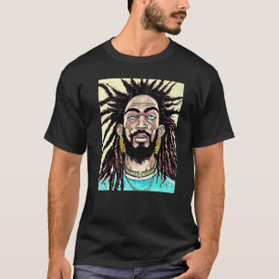 Rastaman Reggae Dub Jah Rasta design Premium_7 T-shirt