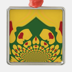  Rastas Color One Lovely Hakuna Matata.jpg Metalen Ornament