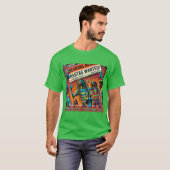 RASTAS WANTED - DREADLOCK KRONIEKEN NUMMER 18 T-SHIRT (Voorkant volledig)
