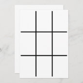 Raster 5x7 Kaart (Voorkant / Achterkant)