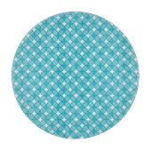 Raster en sterren Gingham Pattern Snijplank (Voorkant)