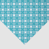 Raster en sterren Gingham Pattern Tissuepapier (Detail)