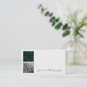 Raster / fotografie visitekaartje (Staand voorkant)