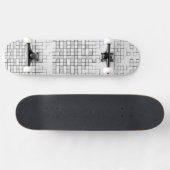 Raster Geblokkeerd Persoonlijk Skateboard (Horizontaal)