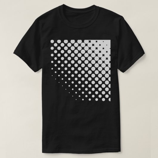 raster geometrisch vierkant t-shirt (Design voorkant)