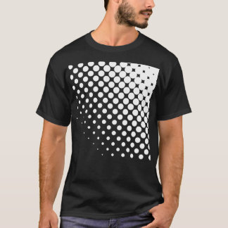 raster geometrisch vierkant t-shirt