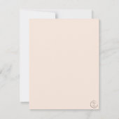 Raster Hart Persoonlijke Vaderdag kaart Notitiekaartje (Achterkant)