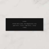 Raster Mini Visitekaartje (Achterkant)