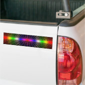 Raster naar omgeving bumpersticker (Op Truck)