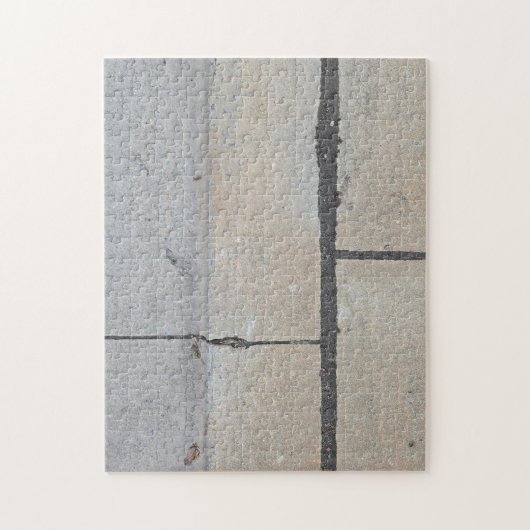 Raster Onder Onze Voeten Stedelijk Geometrie Puzze Legpuzzel (Verticaal)