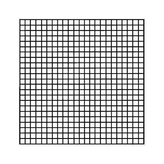 Raster Rubberstempel (Afrduk)