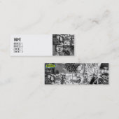 Raster - Skinny Mini Visitekaartje (Voorkant / Achterkant)