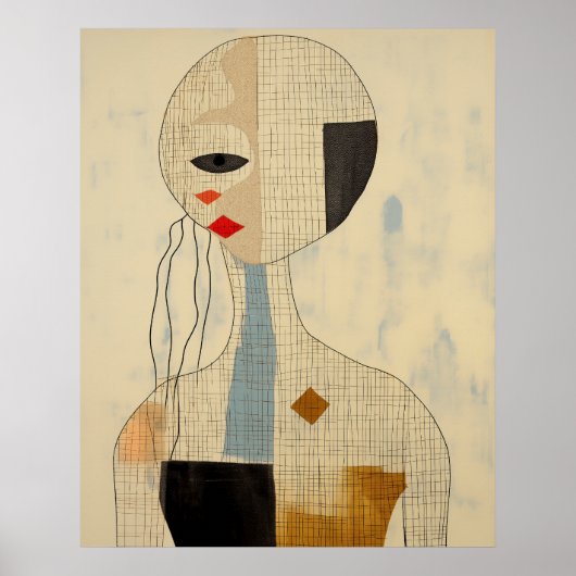 Raster van Grace Wall Art, Poster (Voorkant)