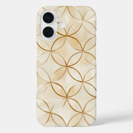 raster van oneindige cirkels Case-Mate iPhone case (Achterkant)