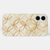 raster van oneindige cirkels Case-Mate iPhone case (Achterkant (horizontaal))