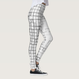 Raster Vast Van De ICN CODE COLLECTIE Leggings
