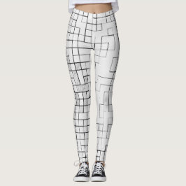 Raster Vast Van De ICN CODE COLLECTIE Leggings