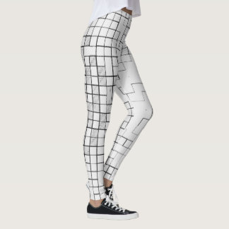 Raster Vast Van De ICN CODE COLLECTIE Leggings