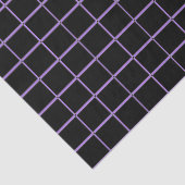 Raster zwart paarse lijn tissuepapier (Detail)