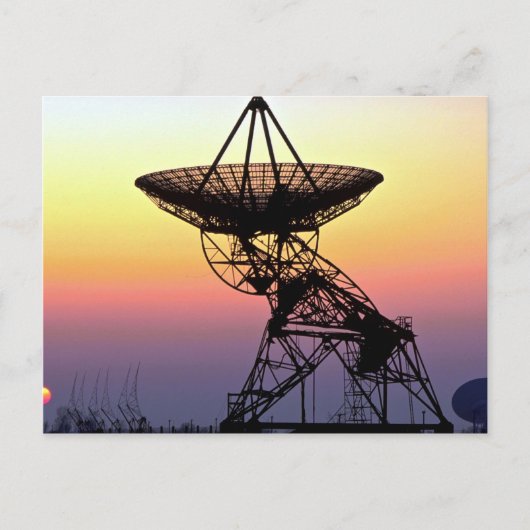 Rasterastronomische antenne briefkaart (Voorkant)