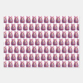 Rasterbundel voor paaspapier — papierlade 3 inpakpapier vel (Voorkant)