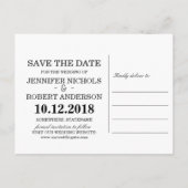 rasterfotocollage | Orange | Save the date Aankondigingskaart (Achterkant)