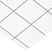 Rastergrijs Lange Tafelloper (Hoek)