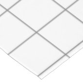 Rastergrijs Tafelkleed (Gekanteld)