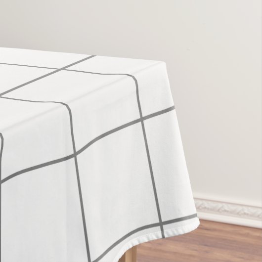 Rastergrijs Tafelkleed (Voorbeeld)