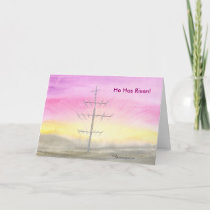 Rasterkaart bij Pasen Feestdagen Kaart