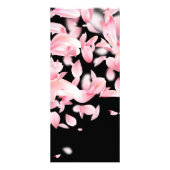 Rasterkaart voor de prijslijst van afvallende blad reclamekaart (Achterkant)