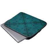 Rasterkaleidoscoop Laptop Sleeve (Voorkant onderkant)