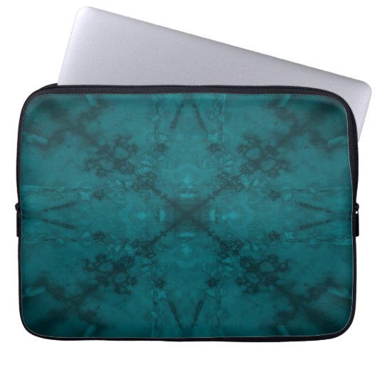 Rasterkaleidoscoop Laptop Sleeve (Voorkant)