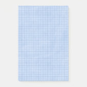 Rasterlijnen op blauw post-it® notes (Voorkant)