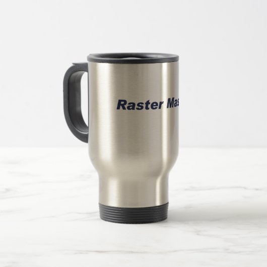 Rastermaster-Mok Reisbeker (Voorkant links)