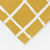 Rastermosterd 12 foto modern minimaal abstract fleece deken (Hoek)
