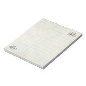 rasterpapier met fietsen notitieblok (Linkerzijde)