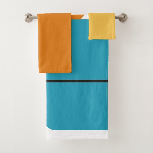 Rasterrechthoeken Bad Handdoek (Insitu)