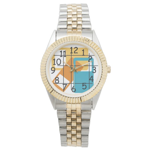 Rasterrechthoeken Horloge (Voorkant)